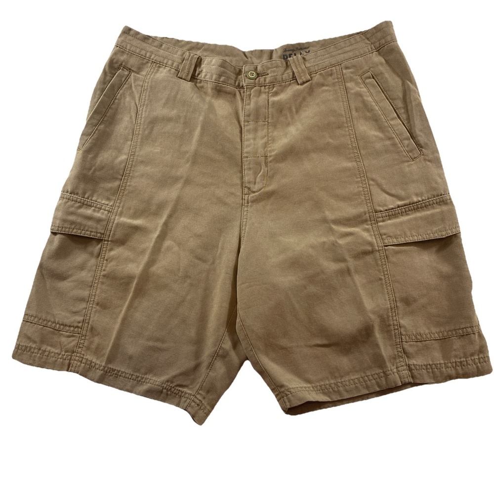Tommy Bahama Relax Cargo Canvas Shorts Men's Size 36 Beach Resort